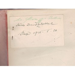 Die flora der Juden (dedikált)