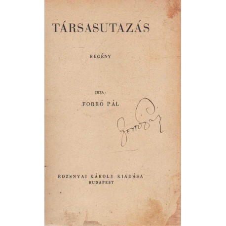 Társas utazás (aláírt)