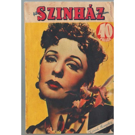 Film - Színzáz - Irodalom 1939/52