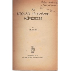 Az utolsó félszázad művészete (dedikált)