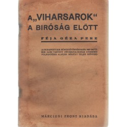 A "Viharsarok" a bíróság előtt