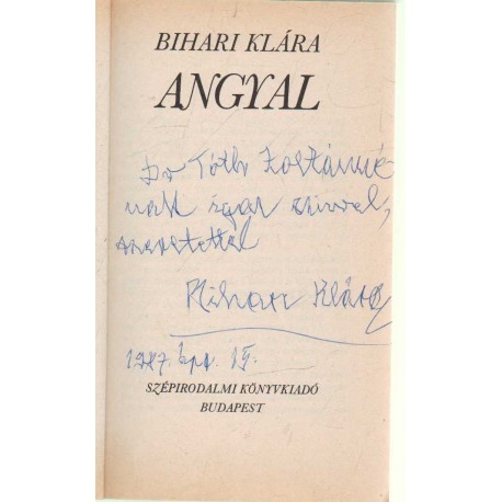 Angyal (dedikált)