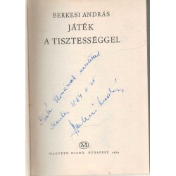 Játék a tisztességgel (dedikált)