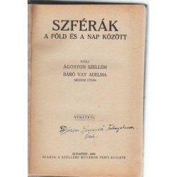 Szférák a Föld és a nap között