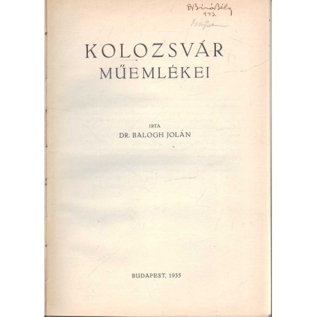 Kolozsvár műemlékei