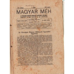 Magyar Méh folyóirat (2 évfolyam egyben)