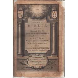 Szent Biblia 1840