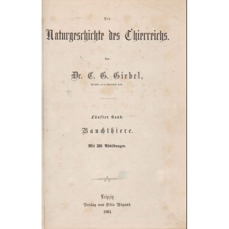 Die Naturgesrhirhte des Chierreierhs