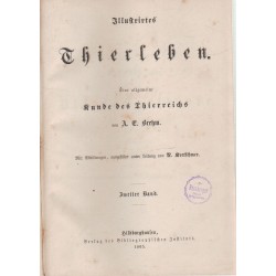Illustrirtes Thierleben II-III. kötet