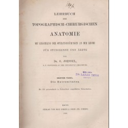 Lehrbuch der Topographisch-Chirurgischen Anatomie I-II. 1884
