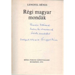 Régi magyar mondák (dedikált)