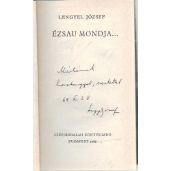 Ézsau mondja (dedikált)