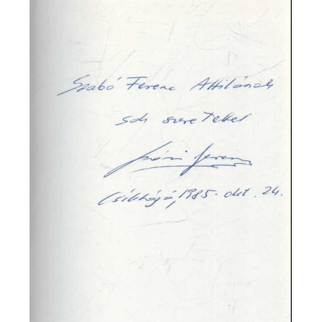 Versvisszafojtva (dedikált)