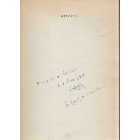 Biztató (dedikált)