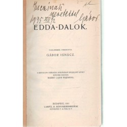 Edda-dalok (dedikált)