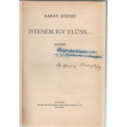 Istenem, így élünk (dedikált)