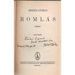 Romlás I-II. (dedikált)