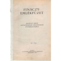 Fináczy emlékfüzet