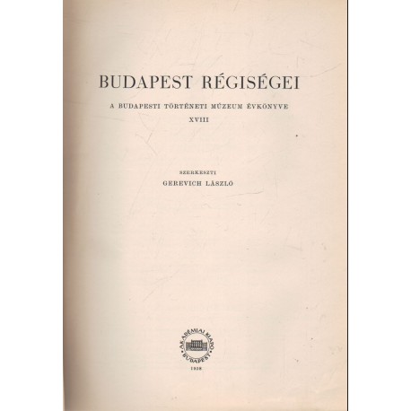 Budapest régiségei