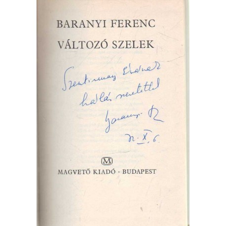 Változó szelek (dedikált)