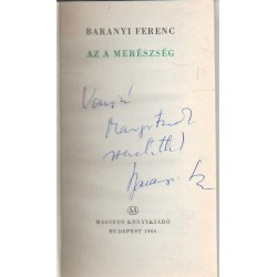 Az a merészség (dedikált)