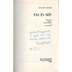 Táj és nép (dedikált)