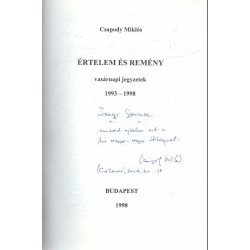 Értelem és remény (dedikált)