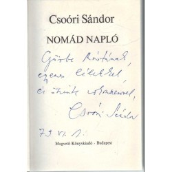 Nomád napló (dedikált)