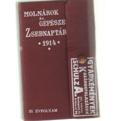 Molnárok és gépészek zsebnaptára az 1941. évre