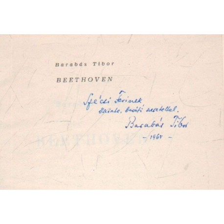 Beethoven (dedikált)