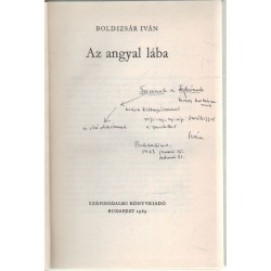 Az angyal lába (dedikált)