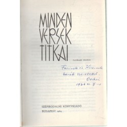 Minden versek titkai (dedikált)