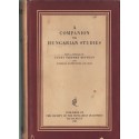 A companion to Hungarian studies