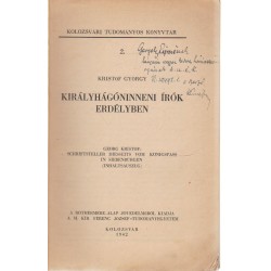 Királyhágóninneni írók Erdélyben (dedikált)