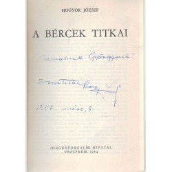 A bércek titkai (dedikált)