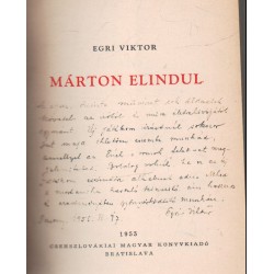 Márton elindul (dedikált)