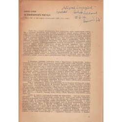 Az érzékenység poétája (dedikált)