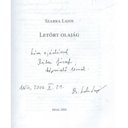 Letört olajág (dedikált)