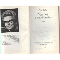 Négy nap a paradicsomban (dedikált)