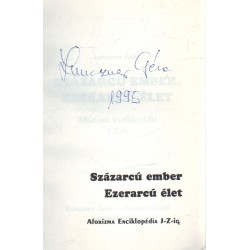 Százarcú ember, ezerarcú élet (aláírt)