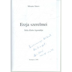 Erzja szerelmei (dedikált)