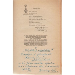 Árpádházi Szent Erzsébet legendája (dedikált)