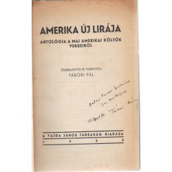 Amerika új lírája (dedikált)