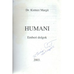 Humani-emberi dolgok (dedikált)
