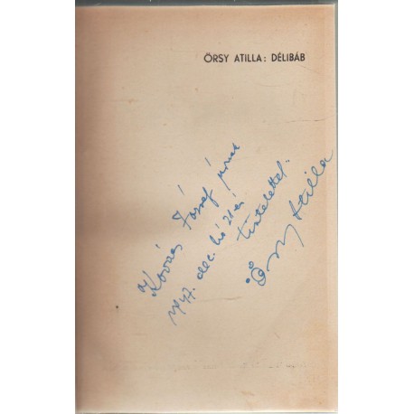 Délibáb (dedikált)