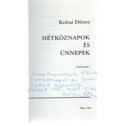 Hétköznapok és ünnepek (dedikált)