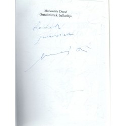 Gutaütöttek balladája (dedikált)