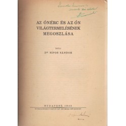 Az ónérc és az ón világtermelésének megoszlása (dedikált)