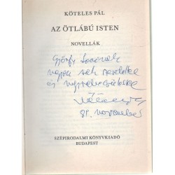 Az ötlábú isten (dedikált)