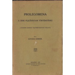 Prolegomena